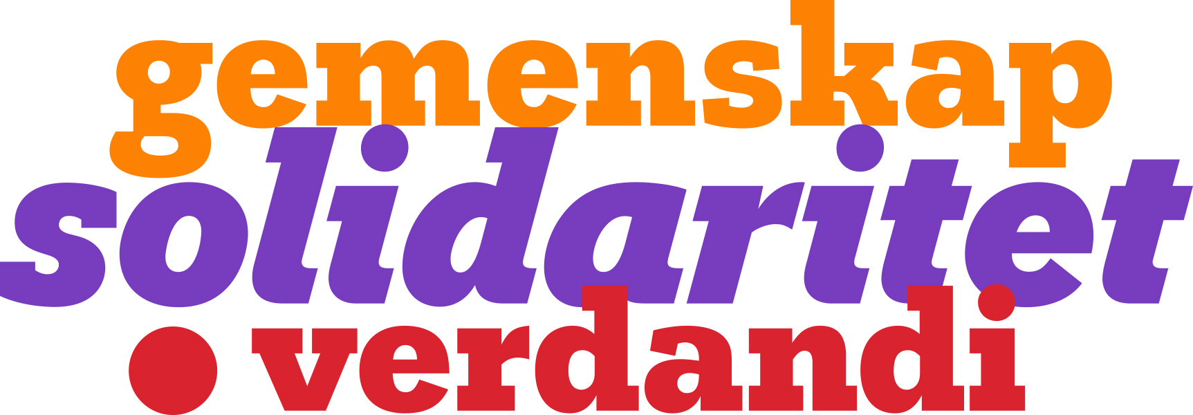 gemenskap solidaritet verdandi