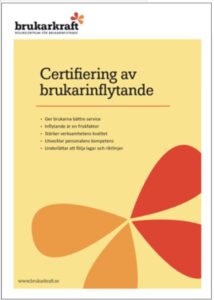 Certifiering av brukarinflytande