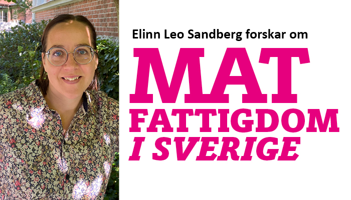 LINN LEO SANDBERG: Matfattigdom i Sverige